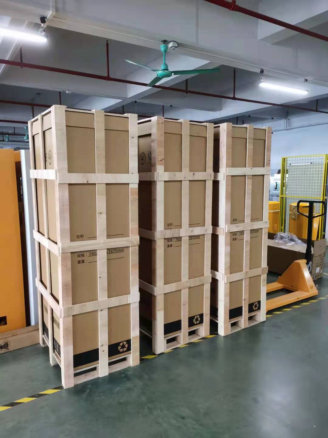 Parking payment  machine packing
