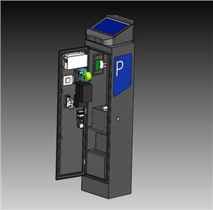 เครื่องวัดที่จอดรถริมถนนระบบการชําระเงินบนถนน